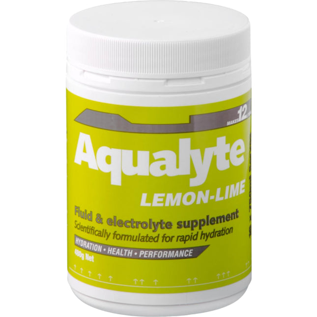 Aqualyte Electrolyte Powder Lemon/Lime Flavoured Tub 480g (MOQ 5)