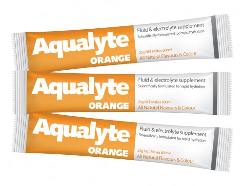 Aqualyte Electrolyte Powder Orange Flavoured Sachets 25g x 250