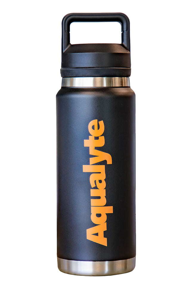 SS 800ml Aqualyte Bottle - Black