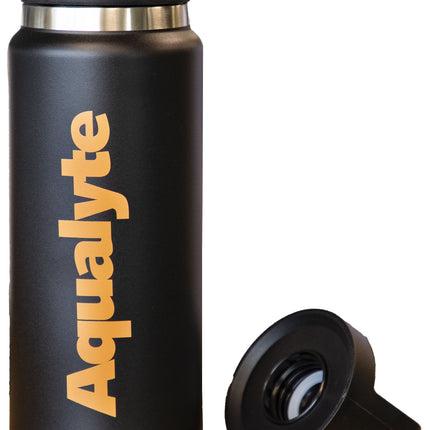 SKU: A-SS800MLAB - SS 800ml Aqualyte Bottle - Black