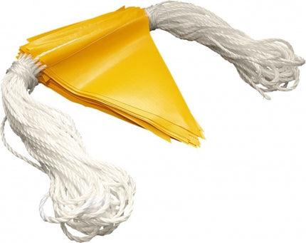 Maxisafe Yellow PVC Bunting Flagline