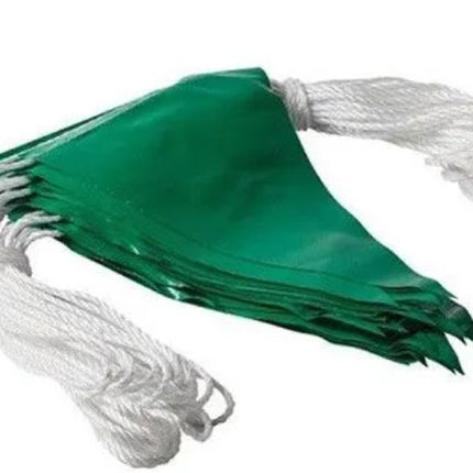 Maxisafe Green PVC Bunting Flagline