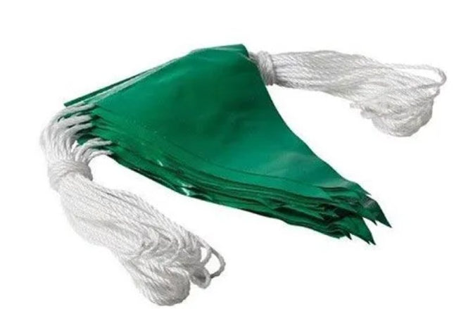 Maxisafe Green PVC Bunting Flagline