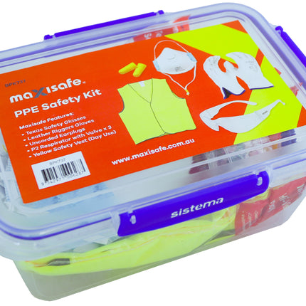 SKU: BPK737 - Maxisafe PPE Safety Kit