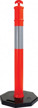 T-Top Bollard Post and 6 kg Base