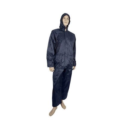 Maxisafe Navy PVC Rainsuit
