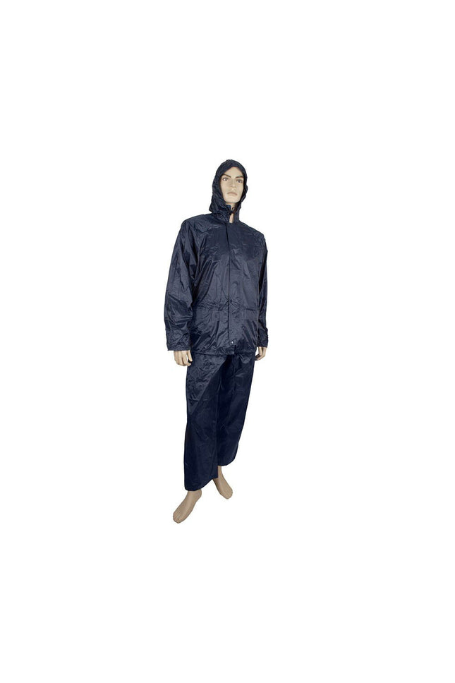 Maxisafe Navy PVC Rainsuit