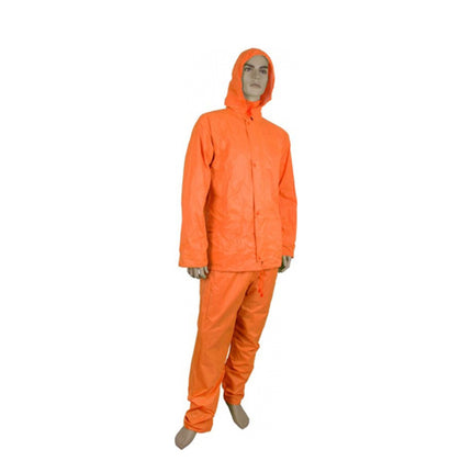 Maxisafe Orange PVC Rainsuit