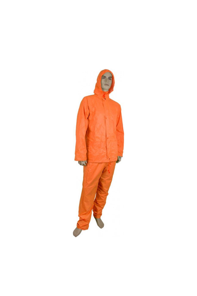 Maxisafe Orange PVC Rainsuit