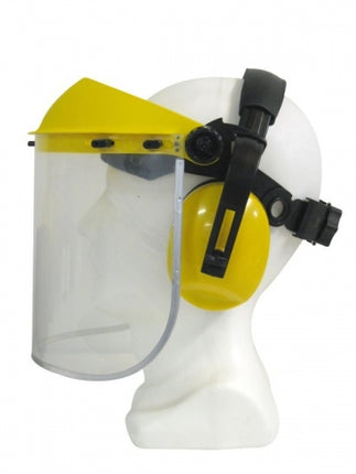 SKU: EBE565 - Maxisafe Clear Faceshield & Earmuff Assembly
