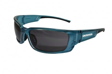 Blue Denver Smoke Safety Glasses