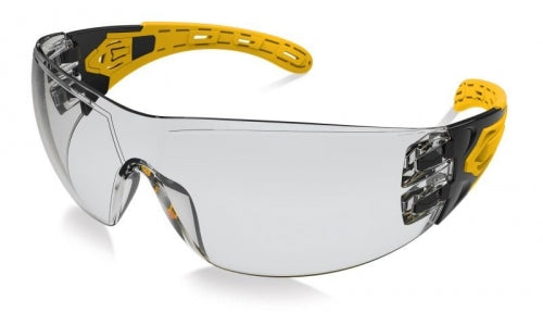 EVOLVE Silver Mirror Safety Glasses, retail packed