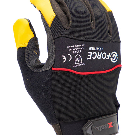 SKU: GML158 - G-Force Leather Mechanics Glove