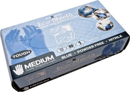 SKU: GNE220 - Eco-Shield Blue Nitrile, Powder Free