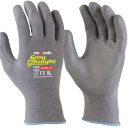 SKU: GNP136V - Grey Knight PU Coated Glove - Vend Ready