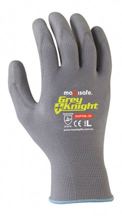 SKU: GNP136V - Grey Knight PU Coated Glove - Vend Ready