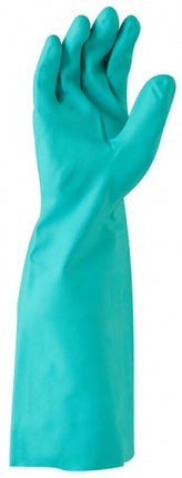 SKU: GNU128 - Maxisafe Green Nitrile Chemical Gauntlet - 45cm