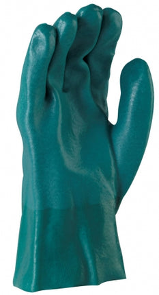 SKU: GPD134-27 - Maxisafe Green Double Dipped PVC Gauntlet 27cm