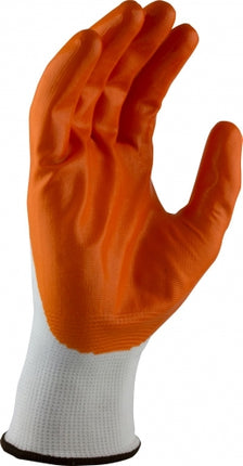 SKU: GPN119 - Maxisafe Red Nitrile Coated Polyester Glove, pack of 5 pairs