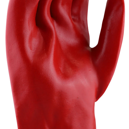 SKU: GPR121 - Maxisafe Red PVC Gauntlet - 27cm