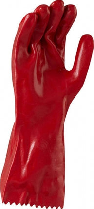 SKU: GPR194 - Red PVC Glove 35cm
