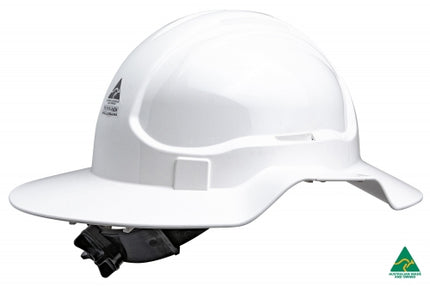 SKU: HBB56RH-WH - Tuffgard Broad Brim Non-Vented with ratchet harness