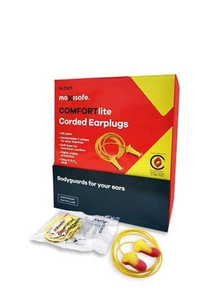 SKU: HLC631 - COMFORTlite T-Shape corded earplugs