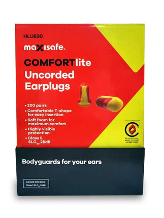 SKU: HLU630 - COMFORTlite T-Shape uncorded earplugs