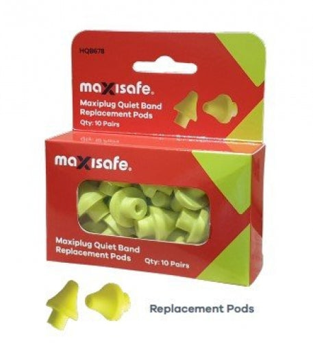 SKU: HQB678 - Maxiplug Quiet Band Replacement Pods – Box 10 pairs
