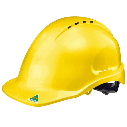 Maxisafe Vented Hard Hat - Ratchet Harness