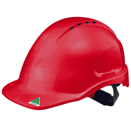 Maxisafe Vented Hard Hat - Sliplock Harness