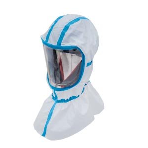 Protective hood for CA-40, splash-resistant