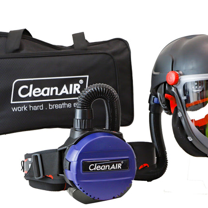 CleanAIR CA-40G Helmet with cylindrical visor and Basic PAPR kit