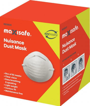 SKU: RES500 - Nuisance dust mask - box 50
