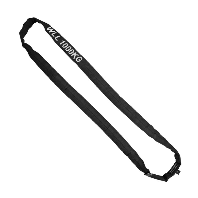 Austlift - Durabone Round Sling 1T Black – Synthetic Lifting Sling