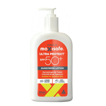 SPF 50+ sunscreen - 500ml pump