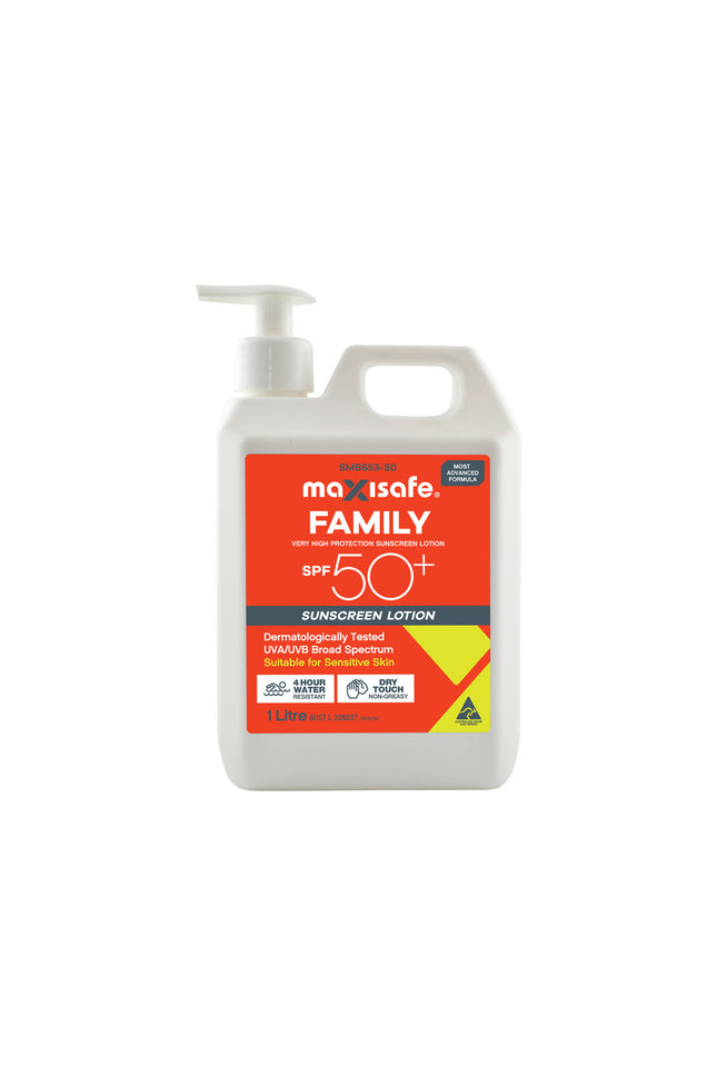 SPF 50+ sunscreen - 1ltr pump