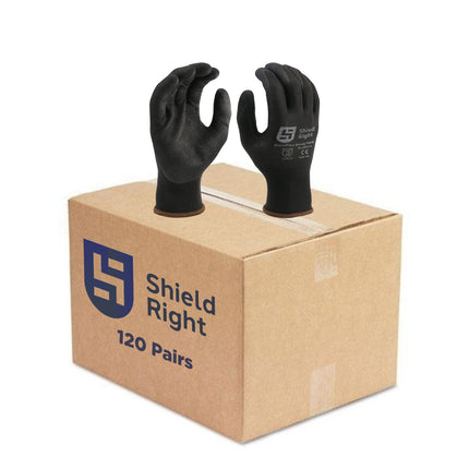 SKU: SR511 - Shield Right DuraFlex Sandy Nitrile Glove