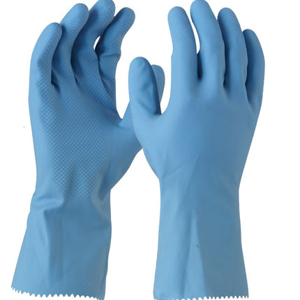 Blue Silverlined Glove