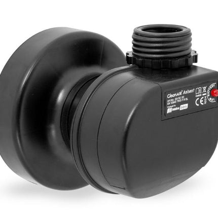 CleanAIR Asbest PAPR with battery and P3 filter - nose mounting