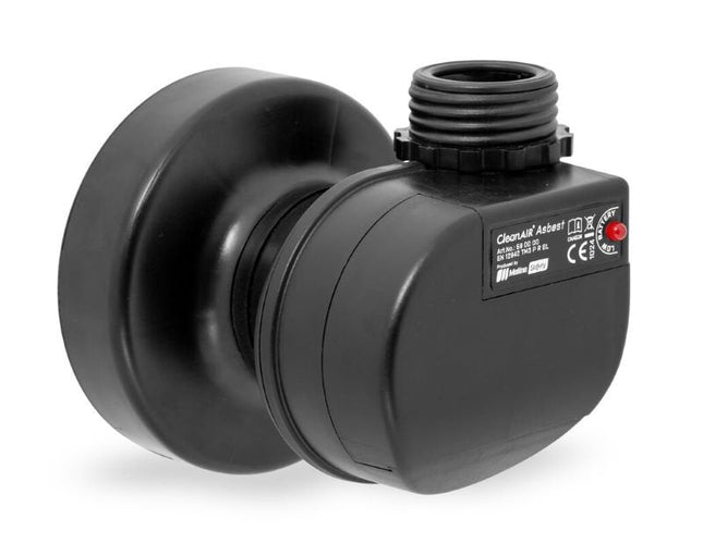 CleanAIR Asbest PAPR with battery and P3 filter - nose mounting