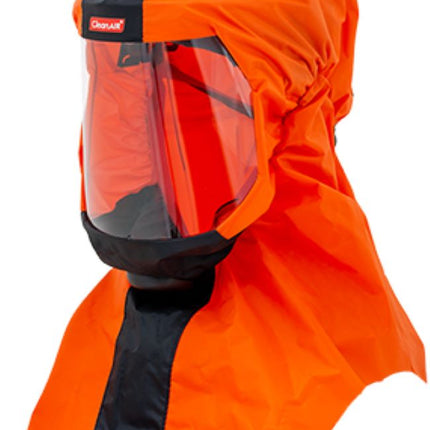 CleanAir Protective Long Respiratory Hood CA-2, Orange