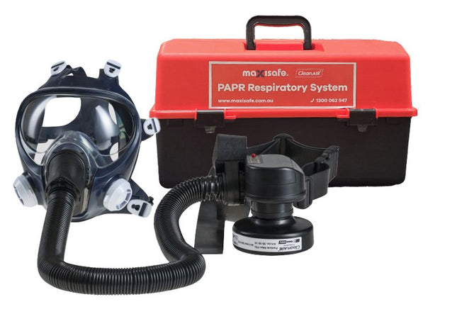 CF02 Full Face Mask with Asbest PAPR - Belt Mounted