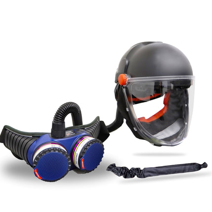 CleanAIR Smelter Kit – CA-40G Hard Hat with AerGO PAPR and ABE1 P3 filters