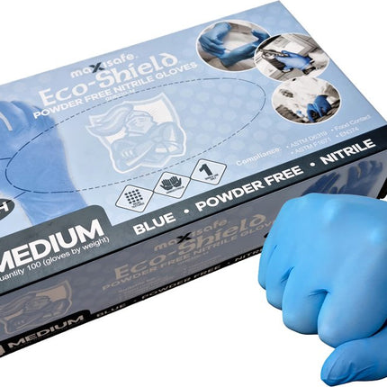 Eco-Shield Blue Nitrile Unpowdered