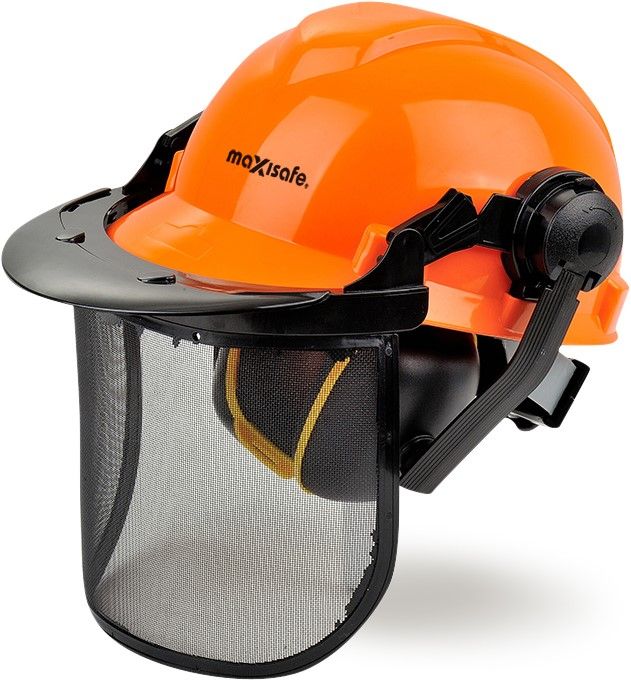 Maxisafe Forestry Kit with Mesh Visor and Earmuffs Complete