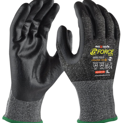 G-Force Cut D Nitrile coated gloves
