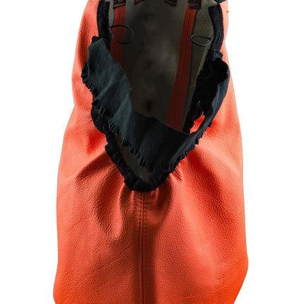 Heavy-duty Leather Neck & Throat Protection for CA-40 Helmet