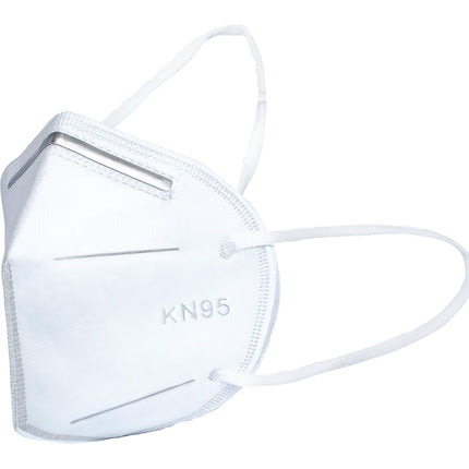 KN95 Flatfold mask with earloops, box 20