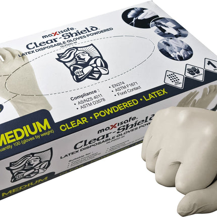 Latex Disposable Gloves Powdered